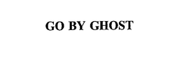 GO BY GHOST trademark