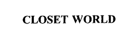 CLOSET WORLD trademark