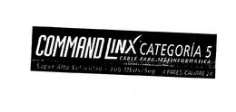 COMMAND LINX CATEGORIA 5 trademark