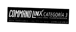COMMAND LINX CATEGORIA 3 trademark