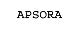 APSORA trademark
