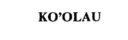 KO'OLAU trademark