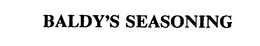 BALDY'S SEASONING trademark