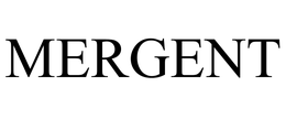MERGENT trademark
