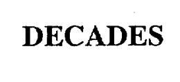 DECADES trademark