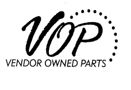 VOP VENDOR OWNED PARTS trademark