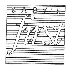 BABY'S FIRST trademark