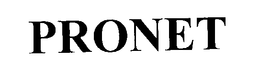 PRONET trademark