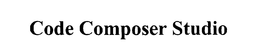 CODE COMPOSER STUDIO trademark
