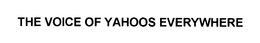 THE VOICE OF YAHOOS EVERYWHERE trademark