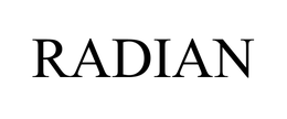 RADIAN trademark