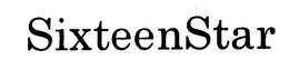 SIXTEENSTAR trademark