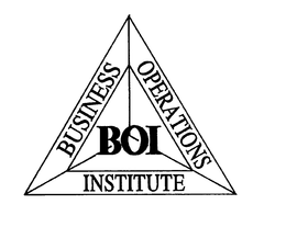BOI BUSINESS OPERATIONS INSTITUTE trademark