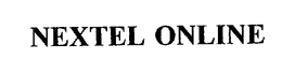 NEXTEL ONLINE trademark