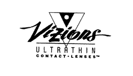 VIZIONS ULTRATHIN CONTACT LENSES trademark