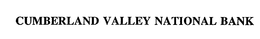 CUMBERLAND VALLEY NATIONAL BANK trademark