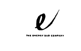 E THE ENERGY BAR COMPANY trademark