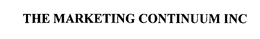 THE MARKETING CONTINUUM INC trademark