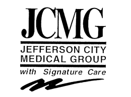 JCMG JEFFERSON CITY MEDICAL GROUP WITH SIGNATURE CARE trademark