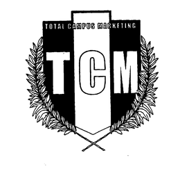 TCM TOTAL CAMPUS MARKETING trademark