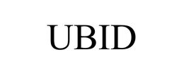 UBID trademark