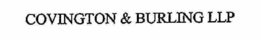 COVINGTON & BURLING LLP trademark