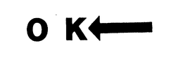O K trademark