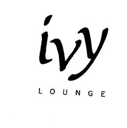 IVYS LOUNGE trademark