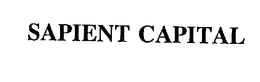 SAPIENT CAPITAL trademark