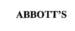 ABBOTT'S trademark