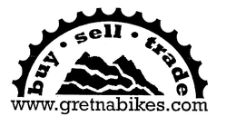 BUY SELL TRADE WWW.GRETNABIKES.COM LEADERS IN PRE-OWNED BICYCLE LISTING SERVICES trademark