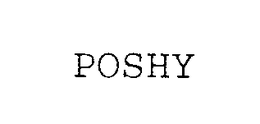 POSHY trademark
