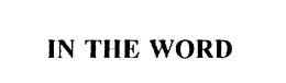 IN THE WORD trademark