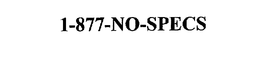 1-877-NO-SPECS trademark