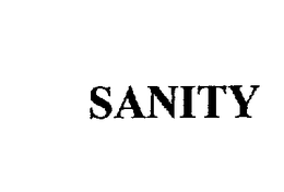 SANITY trademark