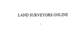 LAND SURVEYORS ONLINE trademark