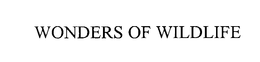 WONDERS OF WILDLIFE trademark