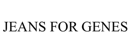 JEANS FOR GENES trademark