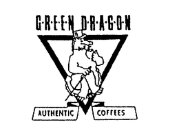 GREEN DRAGON AUTHENTIC COFFEES trademark