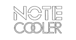 NOTE COOLER trademark