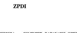ZPDI trademark