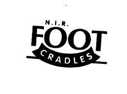 N.I. R.  FOOT CRADLES trademark
