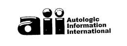 AII AUTOLOGIC INFORMATION INTERNATIONAL trademark