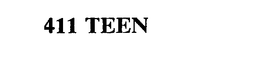 411 TEEN trademark