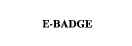 E-BADGE trademark