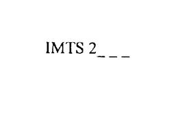 IMTS 2000 trademark