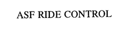 ASF RIDE CONTROL trademark
