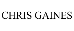 CHRIS GAINES trademark