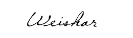 WEISHAR trademark
