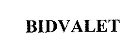 BIDVALET trademark